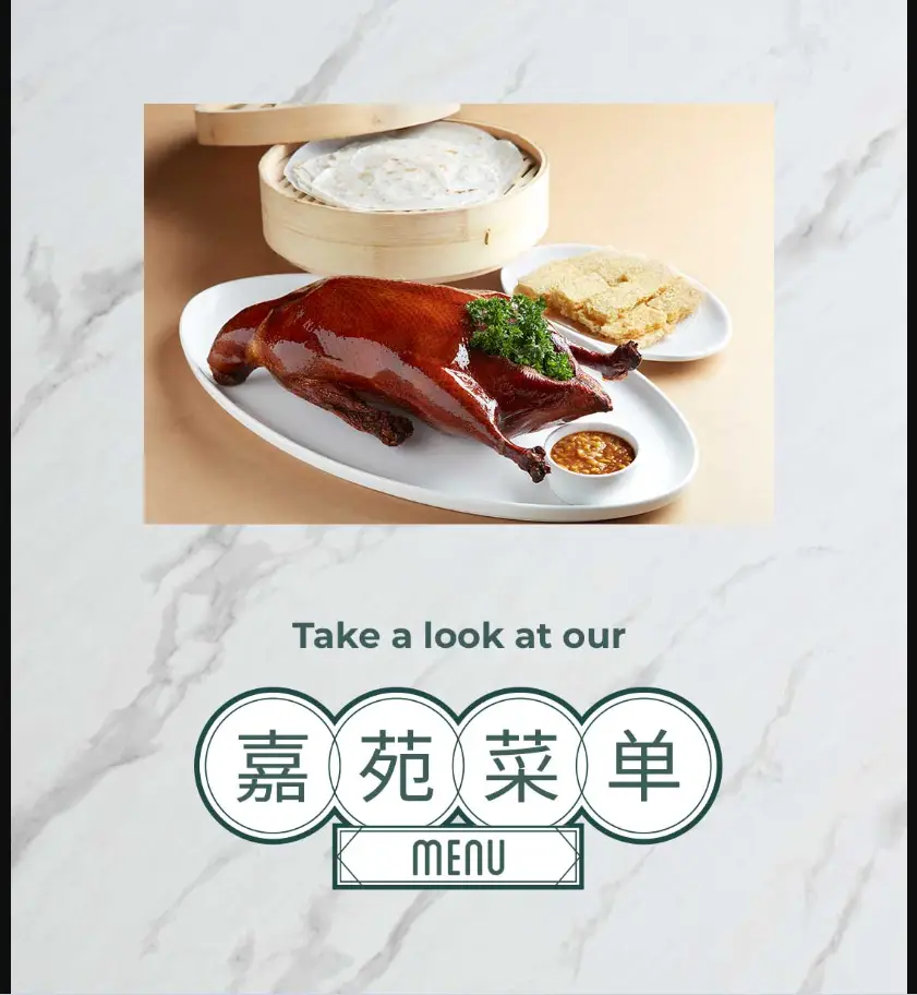 Kai Duck Meat Menu Prices