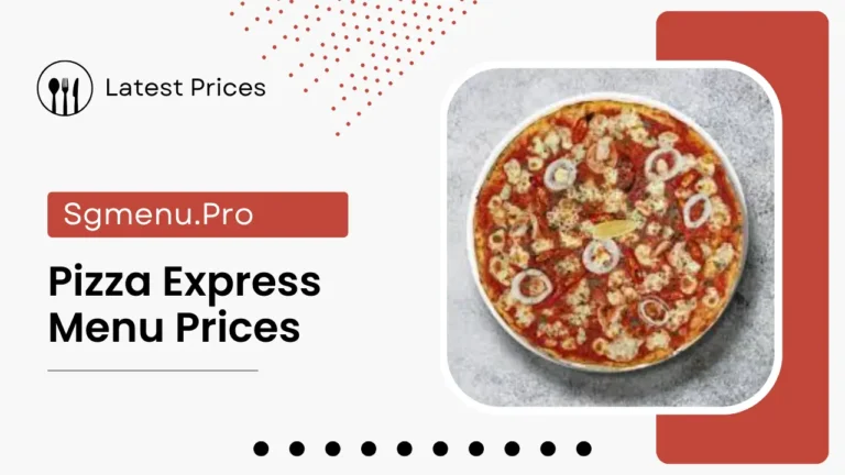 Pizza Express Singapore Menu